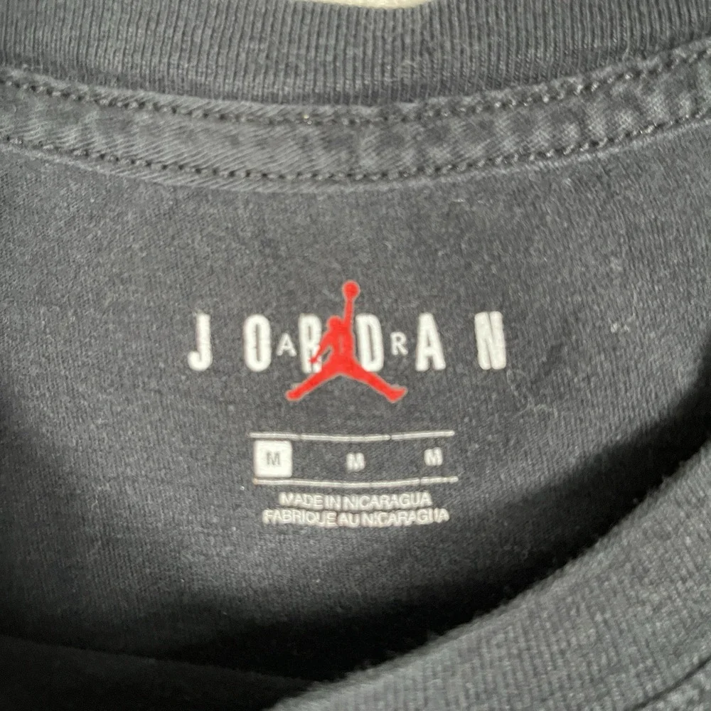 Air Jordan Jumpman Poolside T‎ Shirt Men's Size M Black